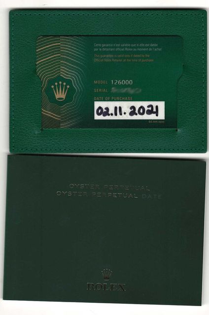 Rolex Oyster Perpetual 126000 Image 5